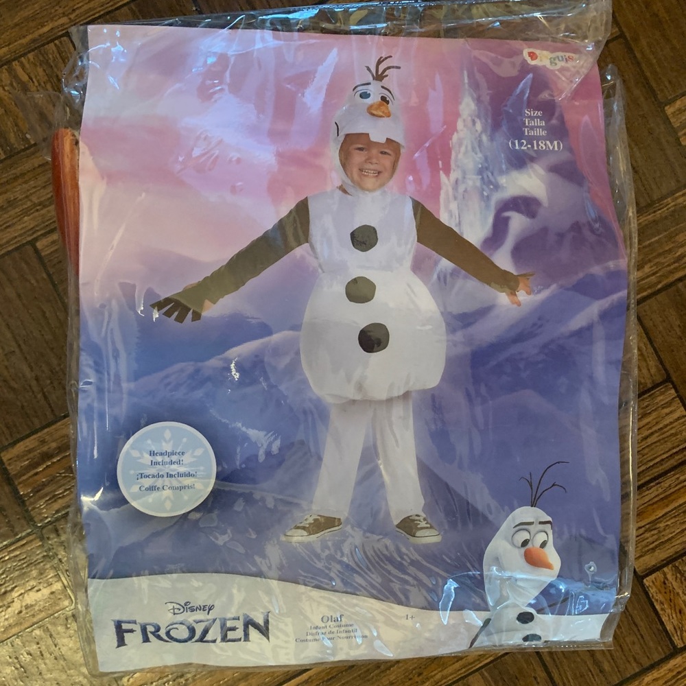Disney Olaf Costume: 12-18 months